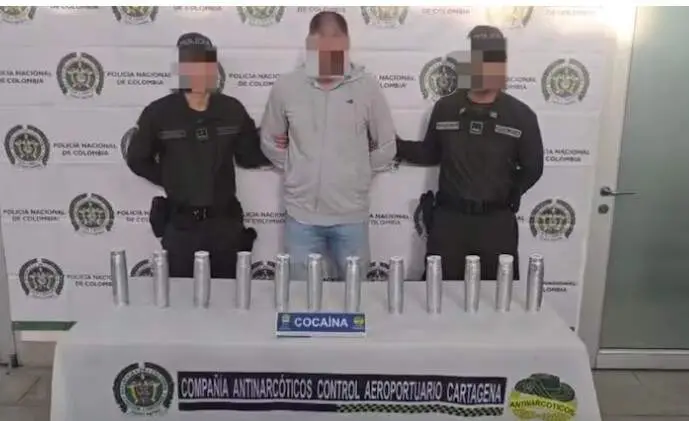 Captura de pantalla del v&iacute;deo difundido por la Polic&iacute;a Metropolitana de Cartagena en Instagram.