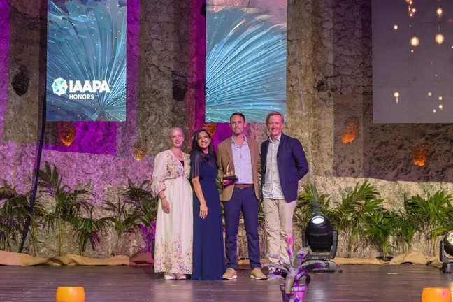 Un momento de la entrega del premio. (WAM)