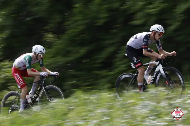 Una subida en el Giro de Italia 2026. (UAETeamEmirates)