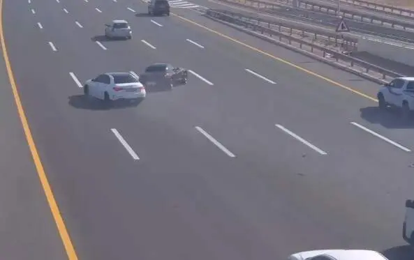 Una captura de pantalla del v&iacute;deo difundido por la Polic&iacute;a de Abu Dhabi. (Instagram)