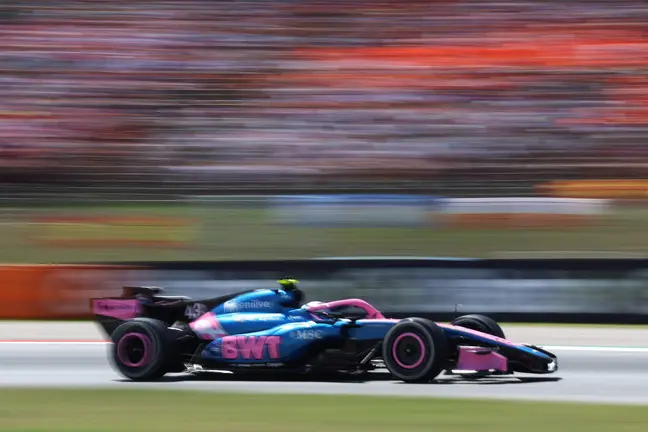 Franco Colapinto. (Cedida por equipo de F1 Alpine)