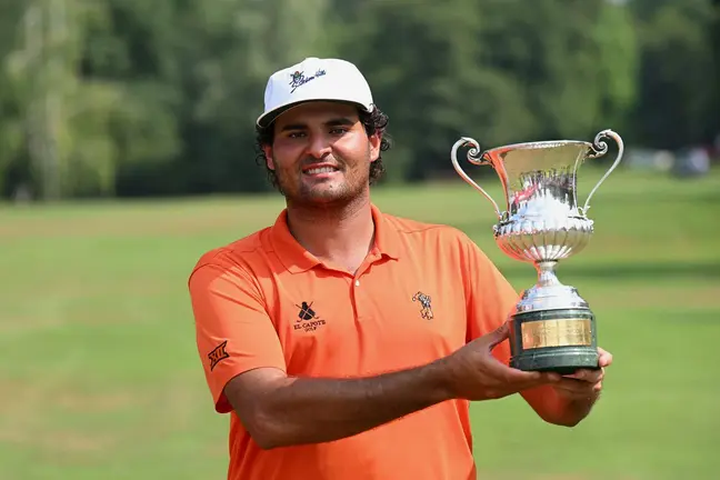 El golfista espa&ntilde;ol Eugenio Chacarra. (WAM)