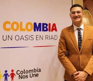 Un momento de la inauguraci&oacute;n del museo colombiano en Riad. (Instagram)