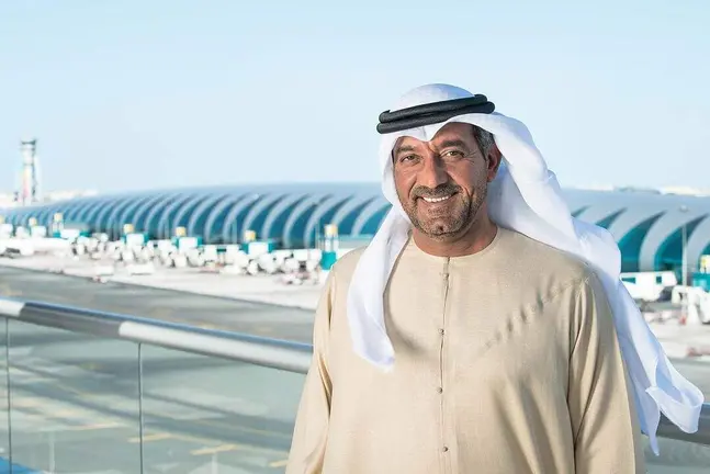 El Jeque Ahmed bin Saeed Al Maktoum, Presidente de la Autoridad de Aviaci&oacute;n Civil de Dub&aacute;i. (WAM)
