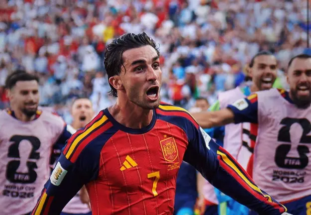 Ferr&aacute;n Torres, autor del gol que ha coronado a Espa&ntilde;a como campeona del mundo de F&uacute;tbol. (X)