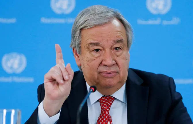 El secretario general de la ONU, Ant&oacute;nio Guterres. (X)