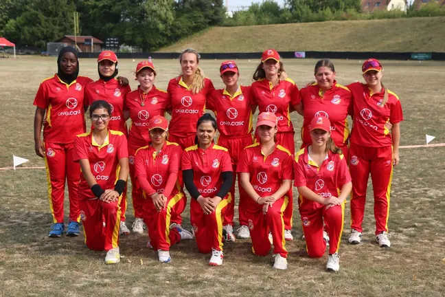 Jugadoras son de Cricket Espa&ntilde;a. (Fuente externa)