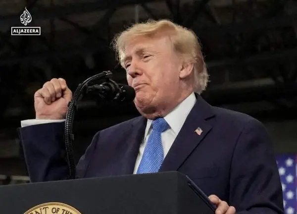El presidente de EEUU, Donald Trump. (X)