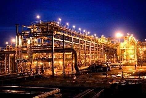 Una planta de gas en Arabia Saudita. (Fuente externa)