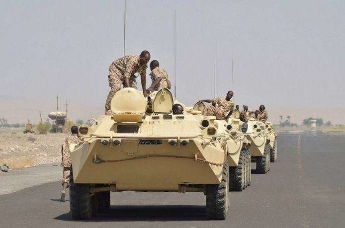 Los soldados sudaneses se han desplegado por todo Yemen.