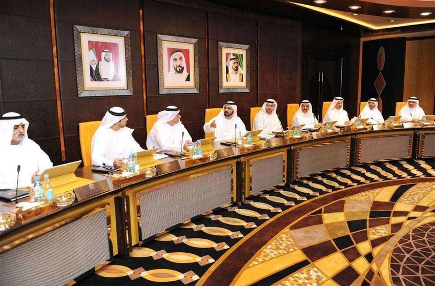 Reunión del Gobierno de Emiratos Árabes Unidos.