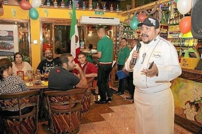Ernesto Cab Vera, chef del restaurante mexicano María Bonita en Dubai. (EL CORREO)
