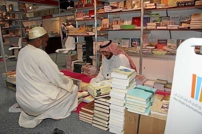 Una imagen de La Feria del Libro, celebrada en Abu Dhabi.