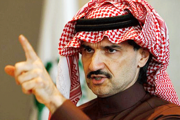 El príncipe saudí Al Waleed bin Talal. (Internet)
