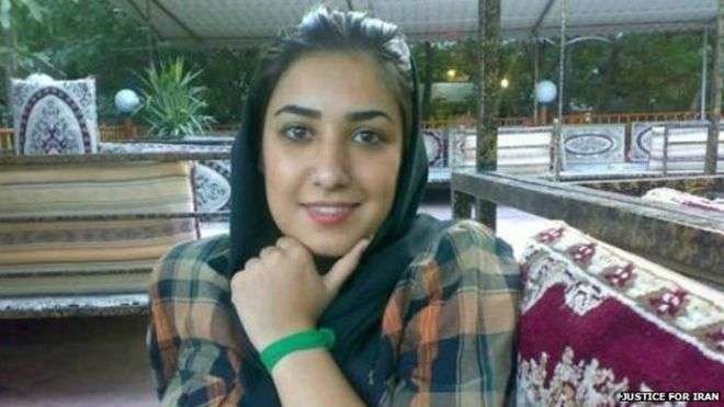 Atena Farghadani, la activista iraní.