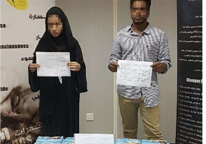 Presuntos traficantes de hachís detenidos en Abu Dhabi.