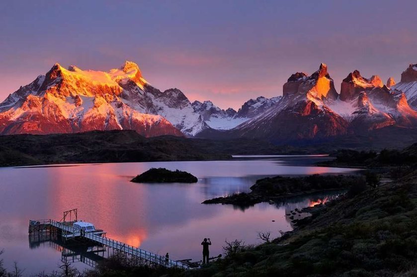 una imagen de la Patagonia chilena.
