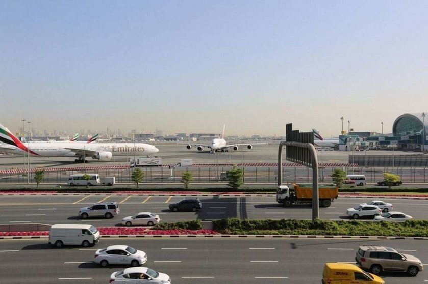 La Carretera del Aeropuerto en Dubai.