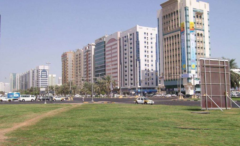 Una imagen de Muroor Road en Abu Dhabi.