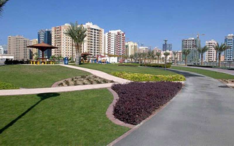 Perspectiva de apartamentos en la zona de Al Qusais en Dubai.