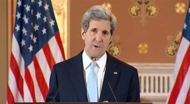 El jefe de la diplomacia estadounidense John Kerry.