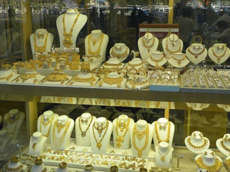 Una joyería de Dubai.