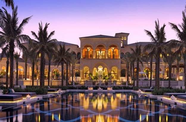Una imagen del hotel One and Only Mirage de Dubai.