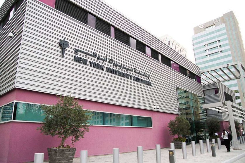 Una imagen de la Universidad de Nueva York en Abu Dhabi.