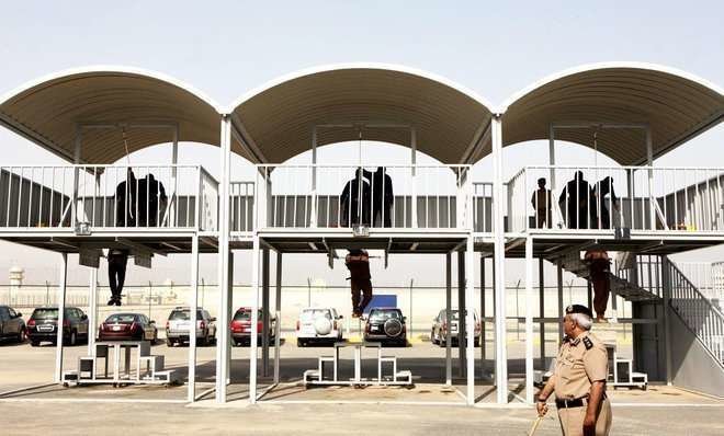 Una imagen de las ejecuciones realizadas en Kuwait en abril de 2013.