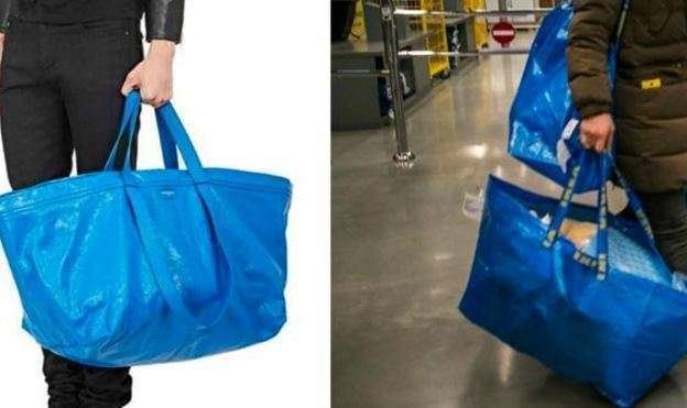 El parecido entre los bolsos ha sido muy comentado en Twitter.