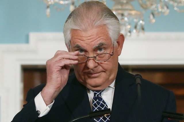El secretario de Estado estadounidense, Rex Tillerson. (AFP)