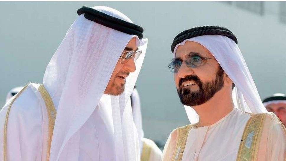 El presidente de EAU y el gobernante de Dubai. (WAM)
