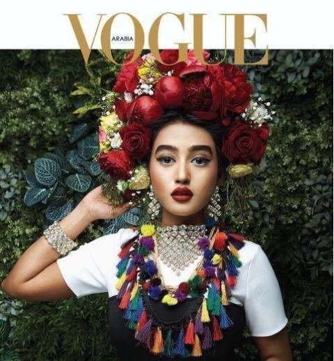 Frida Kahlo en Vogue Arabia.
