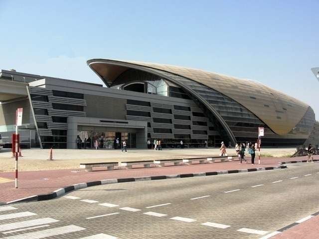 La estación de metro UAE Exchange, antigua Jebel Ali.