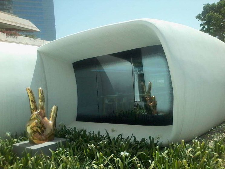 Primer edificio en todo el mundo hecho con la tecnología de impresora 3D, en Dubai (EL CORREO)