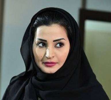 Una imagen de la actriz de Arabia Saudita Reem Abdullah.