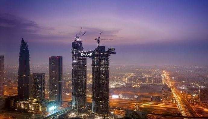 En las torres The Address se ubica el Sky Walk de Dubai.
