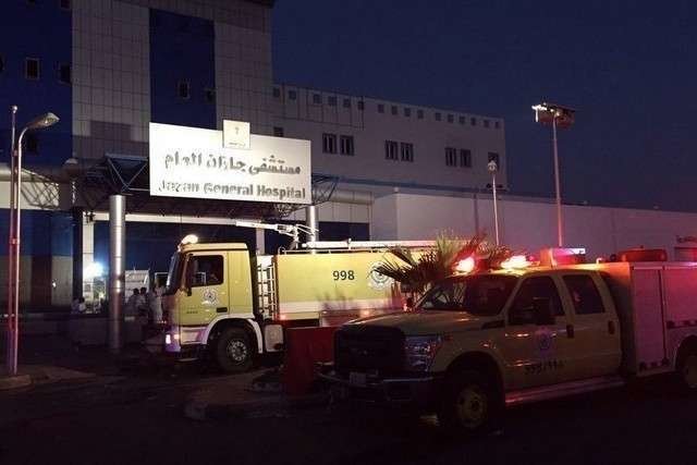 El incendio en el hospital se produjo a las 2.00 horas de la madrugada.