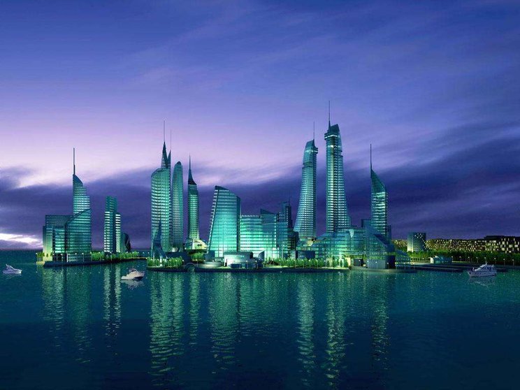 Una imagen de la capital de Bahrein, Manama.