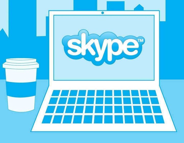 La aplicación Skype.