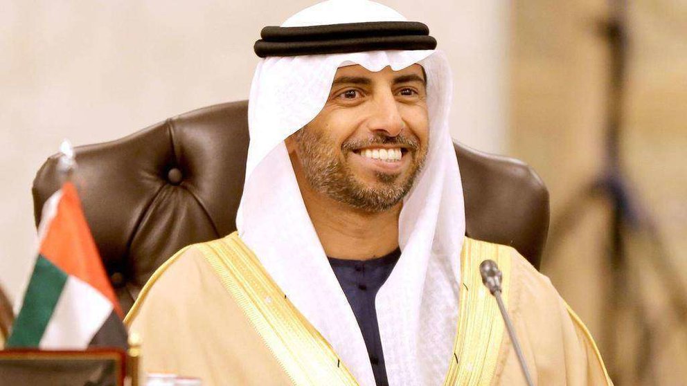En la imagen de AFP, el ministro de Energía de Emiratos Árabes, Suhail Al Mazrouei.