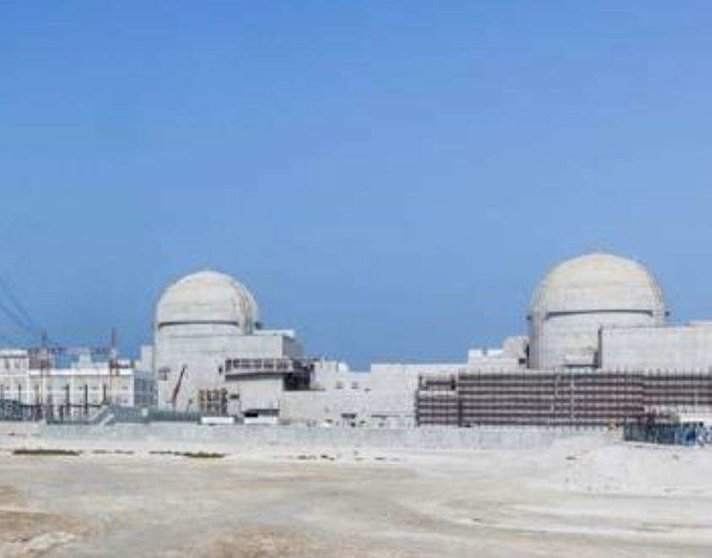 Una imagen de la central nuclear de Barakah en Abu Dhabi.