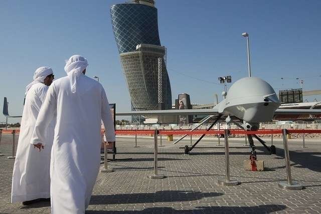 Una imagen de la Feria IDEX en Abu Dhabi de 2013.