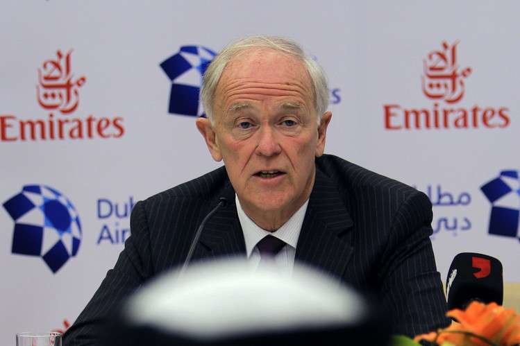 Tim Clark, presidente de Emirates Airline.