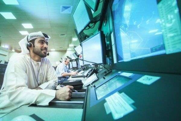 Un controlador aéreo en Dubai. (WAM)