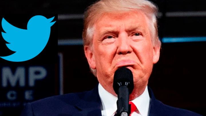 El discurso de Trump se volvió viral en Twitter.