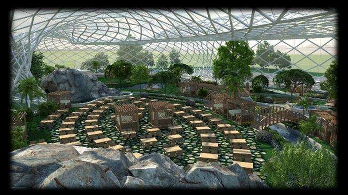 El proyecto 'Crazy Garden' ocupará un espacio de 33.000 metros cuadrados en la zona de Meydan. (Dubai Investments)