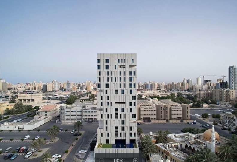 Wind Tower de AGi Architects en Kuwait. (Cedida)