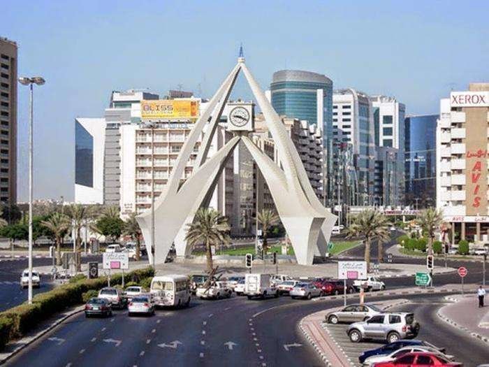 La zona de Al Rigga de Dubai.