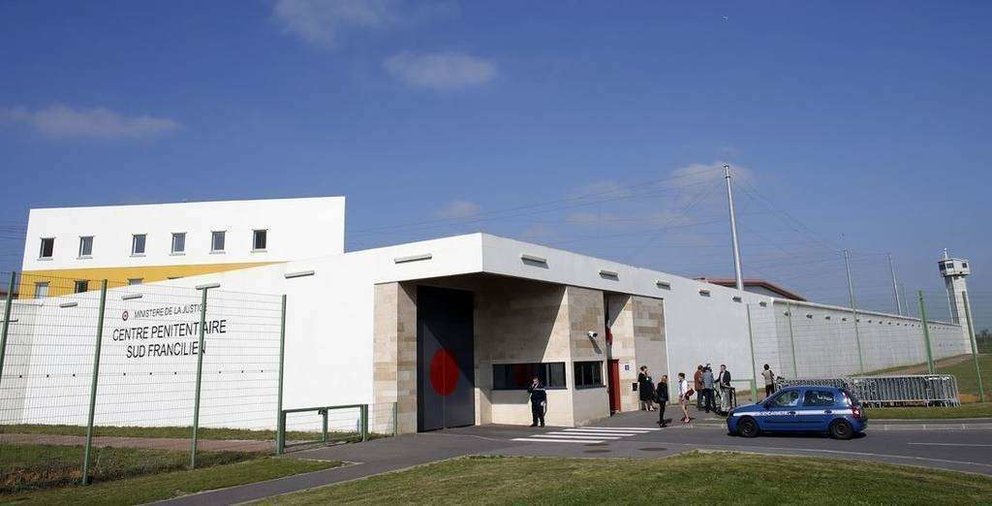 Una imagen del centro penitenciario francés donde se produjo la fuga.